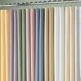 Magnetic Shower Curtain Liner- White Shower Liner