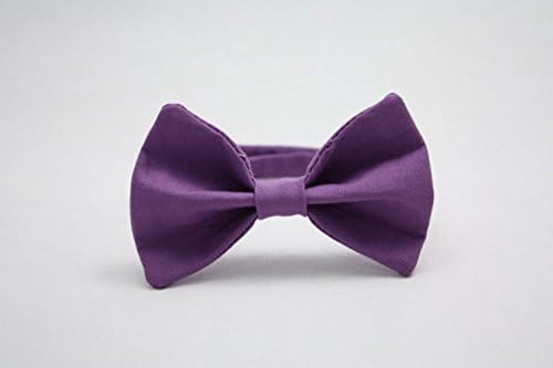 Clip-on Bow Tie, Purple Orchid