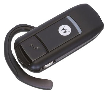 Motorola Bluetooth Headset H3 (Black) [Motorola Retail Packaging]