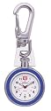 Medana Mini Pocket Watch Keychain, Blue # 8107-3