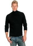 Mens Raglan Sleeve Mock Neck Sweater