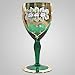 Kitchen & Housewares : Bohemian Hand-cut Wine Glasses