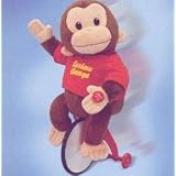 Curious George Ride Along Bike with Plush George Toy by Russ Berrie and Company, Inc.