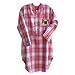 Pink Plaid Pug Fawn