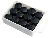 Black Notice Board Planning Magnets - Small 20mm dia magnets (Box of 24)