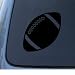 FOOTBALL - Car, Truck, Notebook, Vinyl Decal Sticker #1266 | Vinyl Color: Black