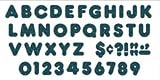 READY LETTERS 2 IN CASUAL GREEN