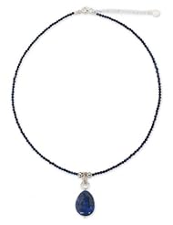 Lapis lazuli pendant necklace, Blue Lady - Handmade Lapis Lazuli Pendant Necklace