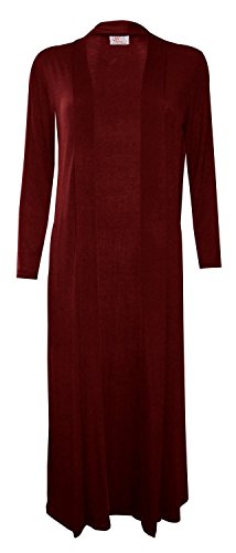 MyMixTrendz - Womens Long Sleeve Calf Length Cardigan