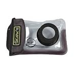DicaPac WP410 160x105 mm Small Zoom Alfa Waterproof Digital Camera Case with Optical Lens (Clear)