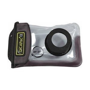 DicaPac WP410 (10.5x16.0cm) Small Zoom Alfa Waterproof Digital Camera Case with Optical Lens (Clear)