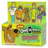 One-A-Day Kids Scooby - Doo Complete Multivitamin Chewable Tablets - 50 Ea