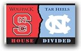 North Carolina Tar Heels / North Carolina State Wolfpack Rivalry 3'x5' Flag