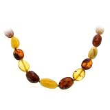 Certified Genuine Multicolor Amber Beads
