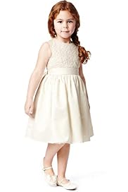 Autograph Floral Embroidered Prom Dress with Belt