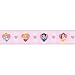 Blue Mountain Wallcoverings DS026296 Princess Heart Cameo Self-Stick Wall Border, 5-Inch by 15-Foot