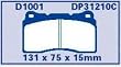 EBC Brakes DP31210C Brake Pad