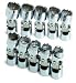10 Piece 3/8 Drive 12 Point Metric Flex Socket Set