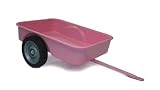 Pink Plastic Trailer for Personalized Tractor