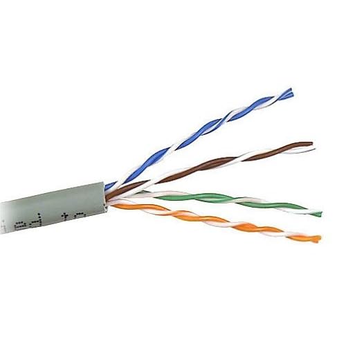 Belkin 1000ft Bulk Gigabit Fast Cat6 Solid 24Awg PVC White Fast Cat6