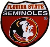 Florida State Seminoles Route Sign **
