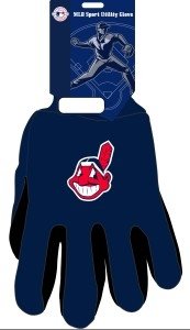 Cleveland Indians Two Tone Gloves