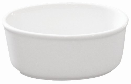 Best Price Bia Cordon Bleu Individual White Porcelain 8-Ounce Oval Baker, Set of 4