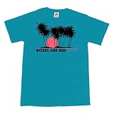 ROSES ARE RED - Oceans - Blue T-Shirt