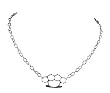 Spiked Brass Knuckles Necklace