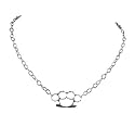 Spiked Brass Knuckles Necklace