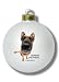Hanadeka - German Shepherd - Glass Ornament