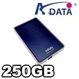 A-DATA  2.5" Portable Hard Drive CH91 250GB BLUE  ACH91-250GU-RBLの画像