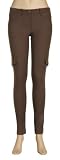 STRETCH MOLESKIN SKINNY CARGO PANTS