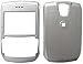 Silver - RIM BlackBerry 8700c Protective Hard Case - Snap on Cell Phone Faceplate Cover