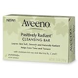Aveeno Positively Radiant Cleansing Bar