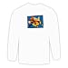 Long Sleeve T-shirt with group, abstract, swimming, ocean, fish
