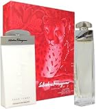 Salvatore Ferragamo Pour Femme 2 Piece Set Includes: 1.7 oz Eau de Parfum Spray + 6.7 oz Perfumed Body Lotion