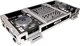 ODYSSEY FRDN65000W TUNRTABLE CASE W/WHEELS (HOLDS DENON 5000 MIXER AND 2 DNS 5000'S)