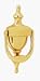 Tools & Hardware : Bright Solid Brass Door Knockers