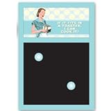 Magnetic Kitchen Chalkboard - If it fits in a toaster I can cook it