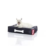 FATBOY Doggielounge small schwarz! Hundekissen Original, Sitzsack fuer den Hund, Hundebett, Doggybag klein!