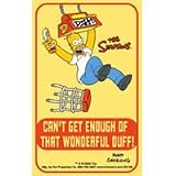 Simpsons Can't Get Enough Duff Keychain
