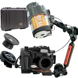 Sea And Sea Underwater Digital Camera Dx-1G Pro Package