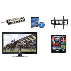 LG 55LH40 HDTV + Hook-up Kit + Power Protection + Calibration + Tilt Mount