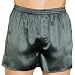 Intimo Men's Classic Silk Boxers, Forest, Large