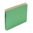 1In Expansion Colored File Pocket, Straight Tab, Mla, Ltr, Gn/Mla, 25
