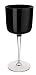 Cascara Black Glass - Wine Goblet  210mm