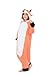 SAZAC Red Fox Kigurumi - Onesie Jumpsuit Halloween Costume