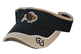 NCAA Colorado Buffaloes Cotton Sun Visor - Black