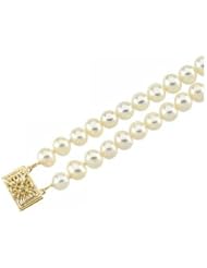 Freshwater Cultured Pearl Double Strand Bracelet